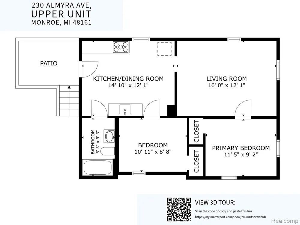 230 Almyra Avenue #Upper Monroe City, MI 48161