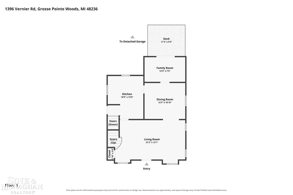 1396 Vernier Road Grosse Pointe Woods City, MI 48236