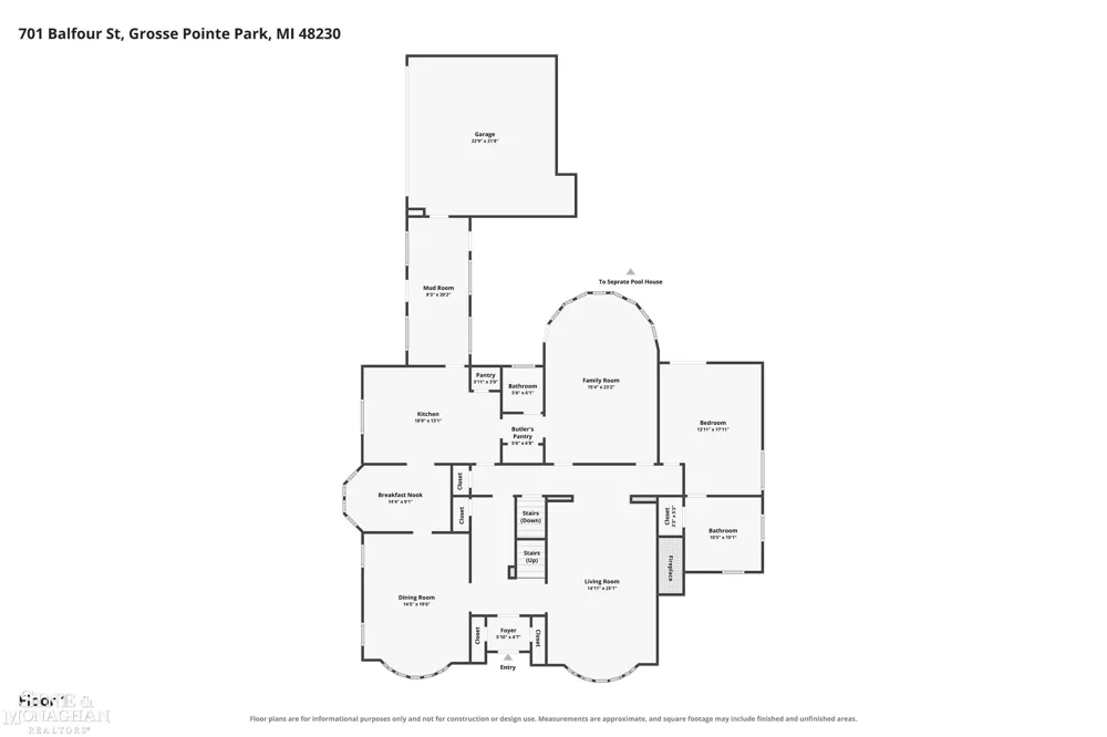701 Balfour Street Grosse Pointe Park City, MI 48230