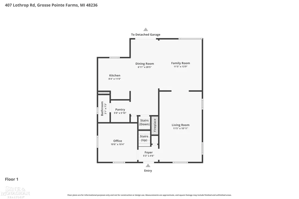 407 Lothrop Road Grosse Pointe Farms City, MI 48236