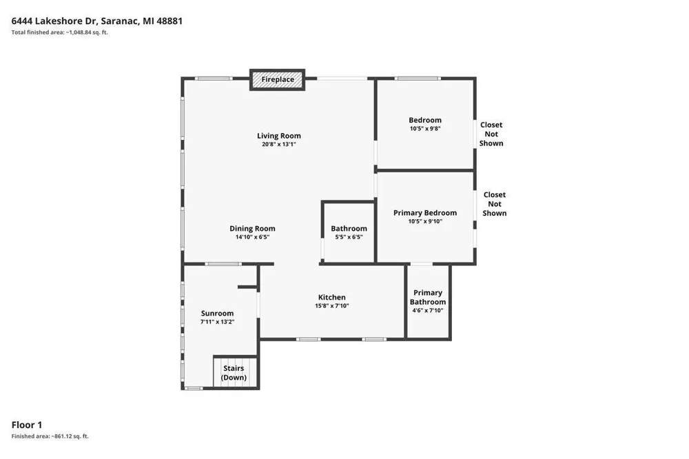 6444 Lakeshore Drive Boston Township, MI 48881