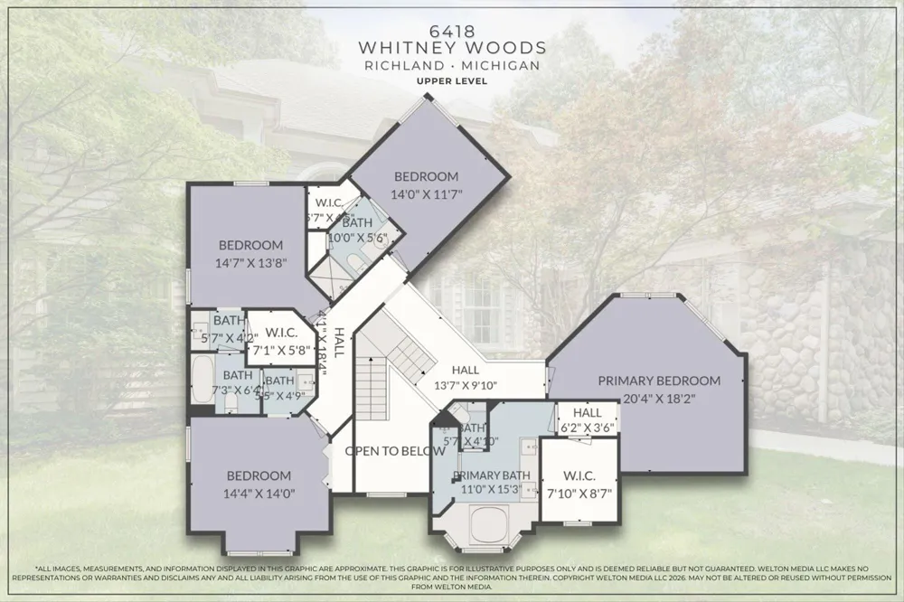 6418 Whitney Woods Richland Township, MI 49083