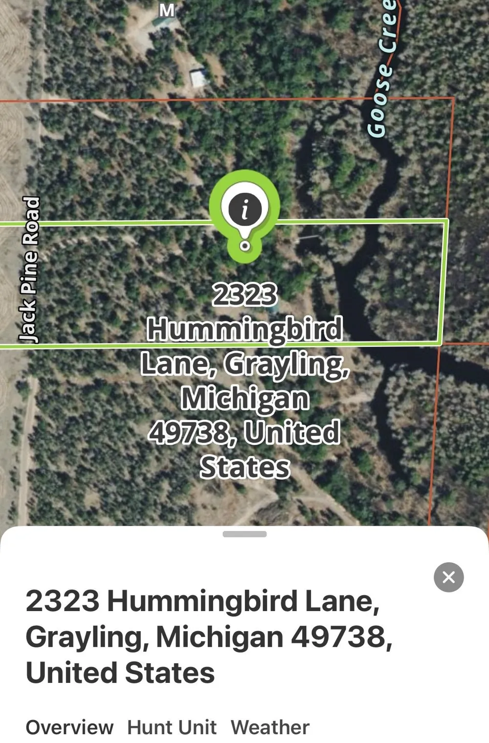 2323 Hummingbird Lane Frederic Township, MI 49738