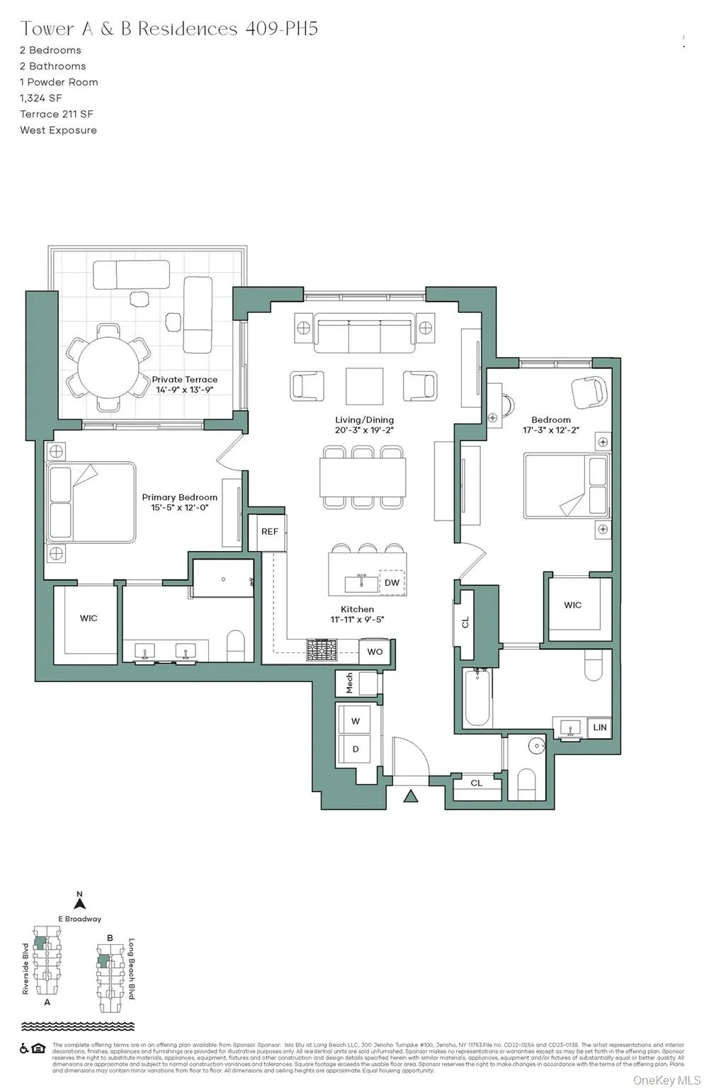 140 Boardwalk #809B Long Beach, NY 11561