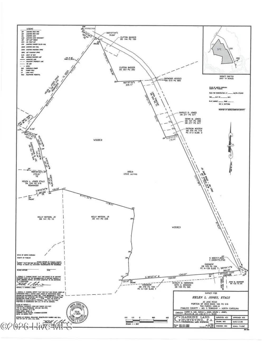 00 Lovick Lee Road Oriental, NC 28571