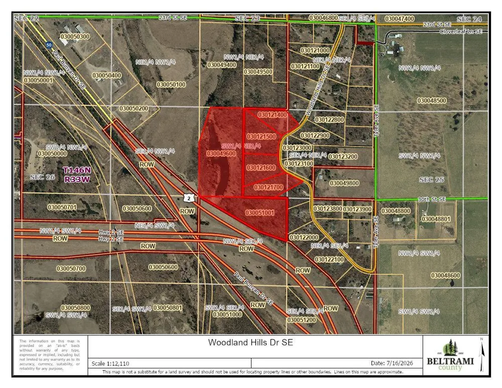 TBD Woodland Hills Drive SE Bemidji, MN 56601