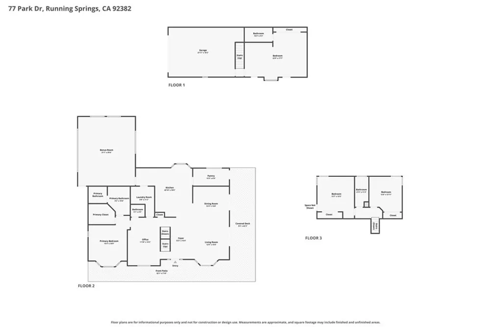 77 Park Drive Running Springs, CA 92382
