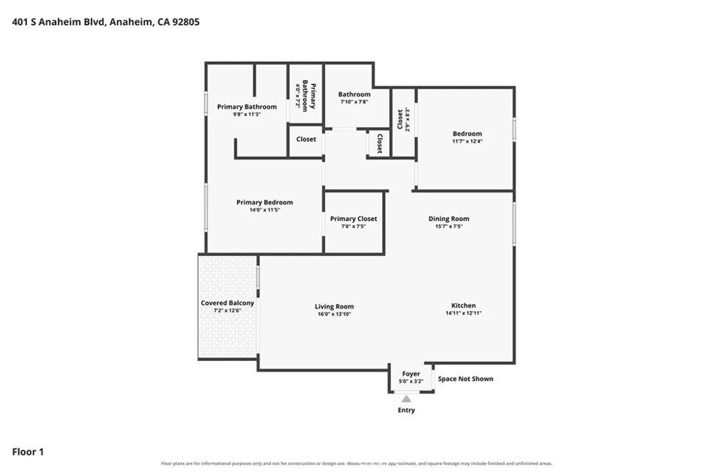 401 S Anaheim #3 Anaheim, CA 92805