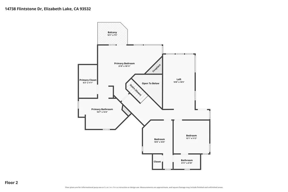 14738 Flintstone Drive Lake Elizabeth, CA 93532