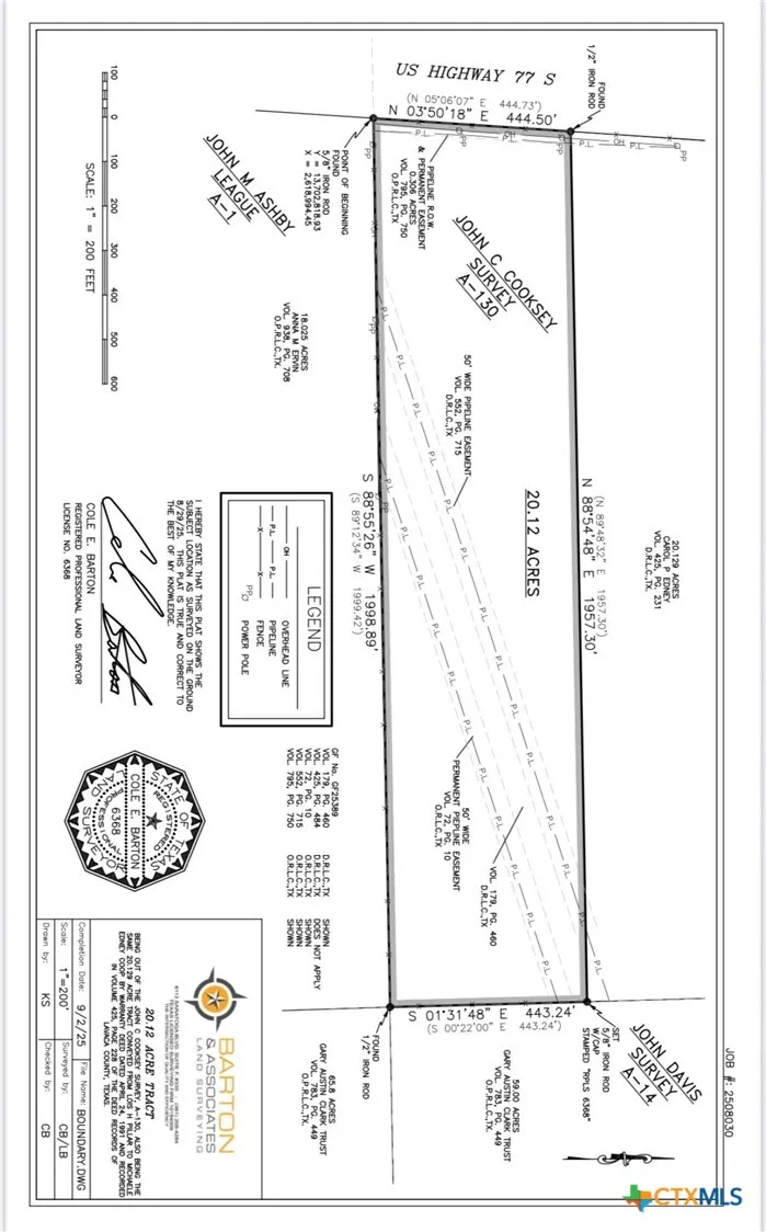 US Highway 77S Hallettsville, TX 77964