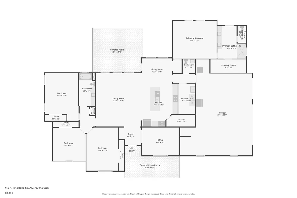 165 Rolling Bend Road Alvord, TX 76225