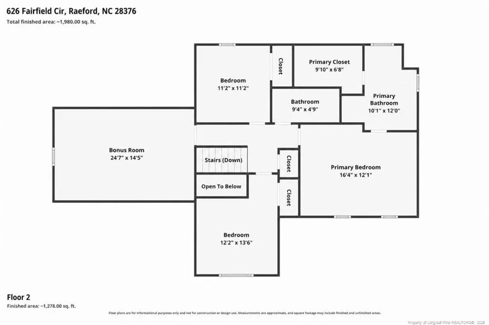 626 Fairfield Circle Raeford, NC 28376