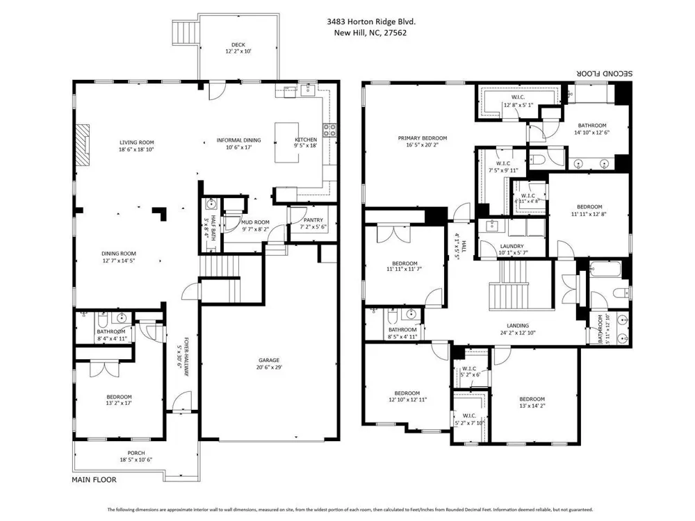 3483 Horton Ridge Boulevard New Hill, NC 27562