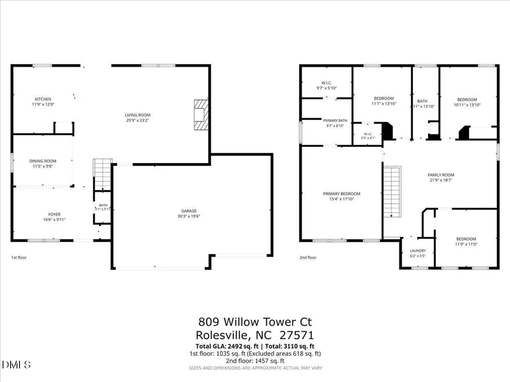 809 Willow Tower Court Rolesville, NC 27571