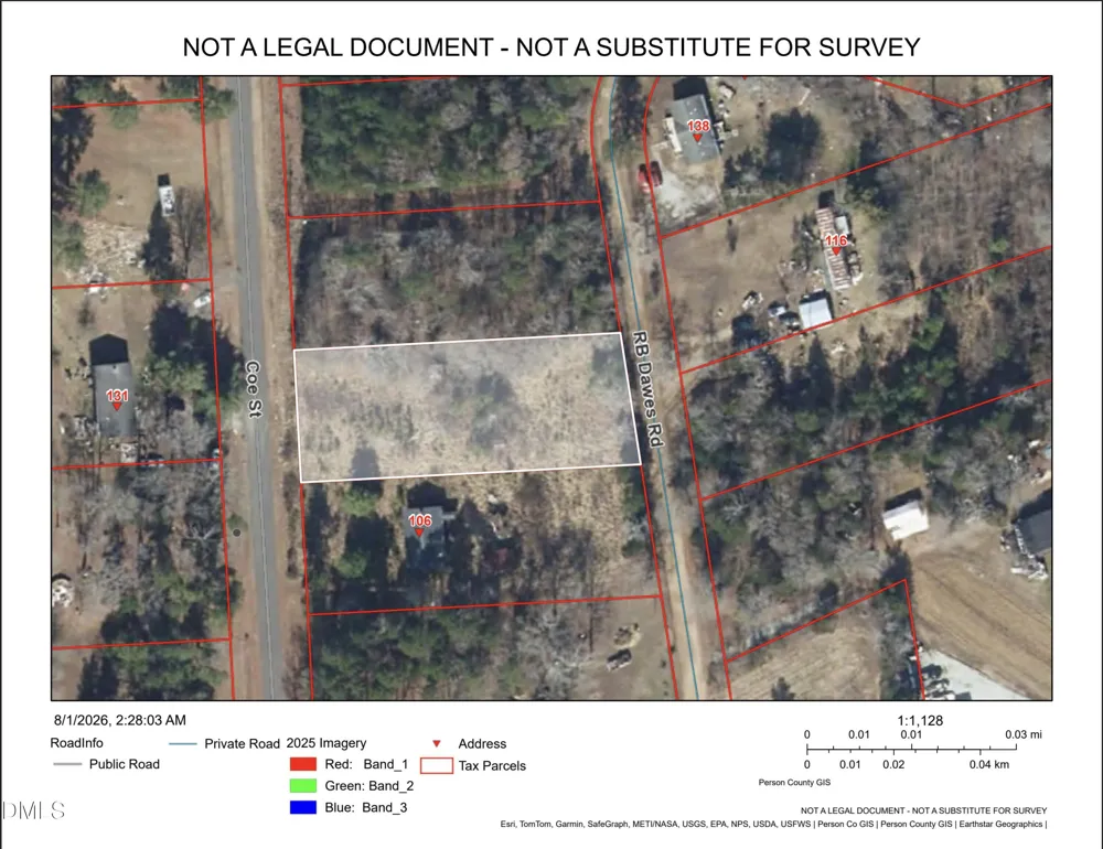 0 Coe Street Timberlake, NC 27583