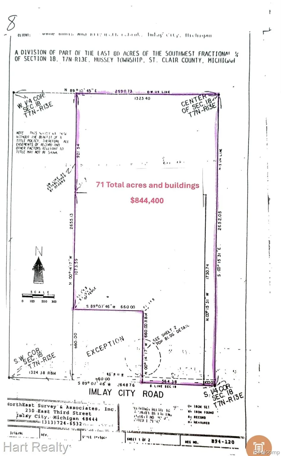 16298 Imlay City-A Road Mussey Township, MI 48014