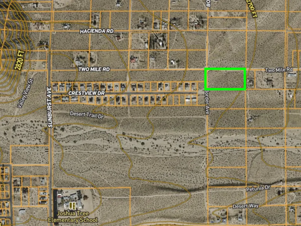 62585 Two Mile Road Joshua Tree, CA 92252