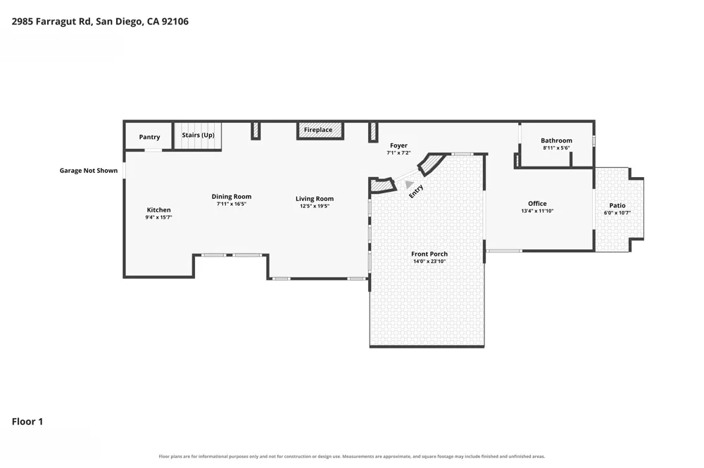 2985 Farragut Rd San Diego, CA 92106