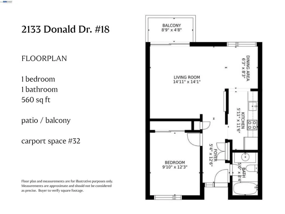 2133 Donald Dr #18 Moraga, CA 94556