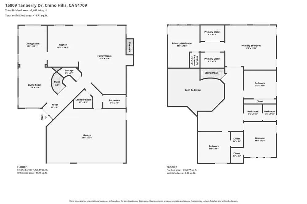 15809 Tanberry Drive Chino Hills, CA 91709