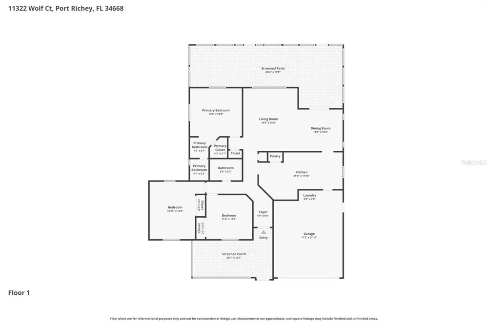 11322 WOLF COURT Port Richey, FL 34668