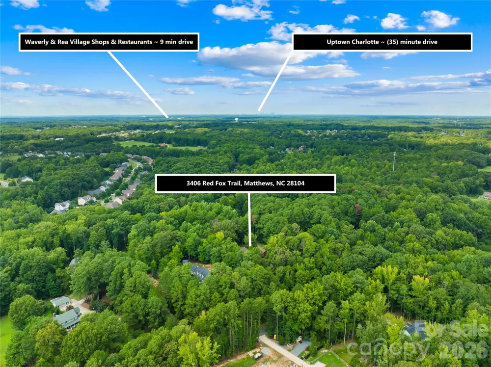 3406 Red Fox Trail Matthews, NC 28104