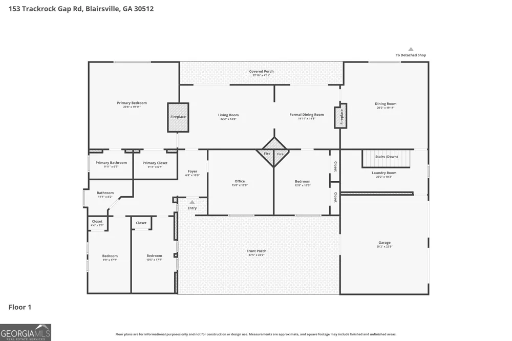 153 Trackrock Gap RD Blairsville, GA 30512