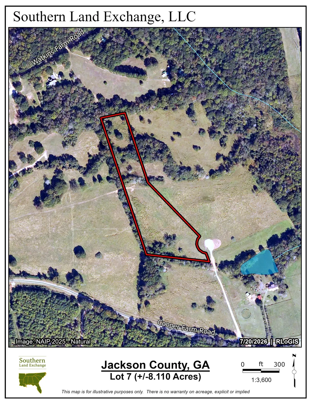 0 Lot 7 Red Rose CT Nicholson, GA 30565