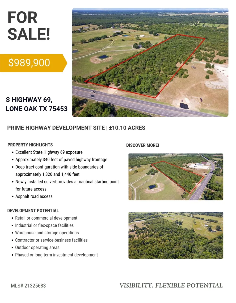 Highway 69 S Lone Oak, TX 75453