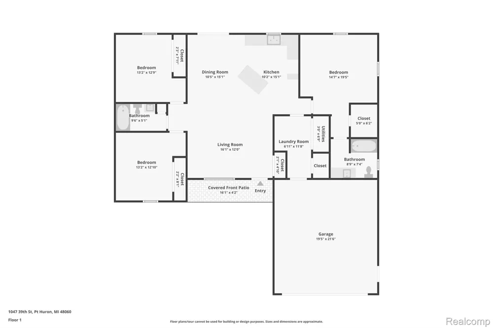 1047 39th Street Port Huron Charter Township, MI 48060