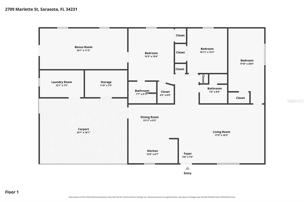 2709 MARLETTE STREET Sarasota, FL 34231