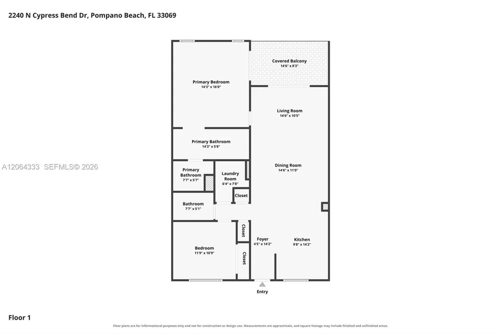 2240 Cypress Bend Dr #505 Pompano Beach, FL 33069