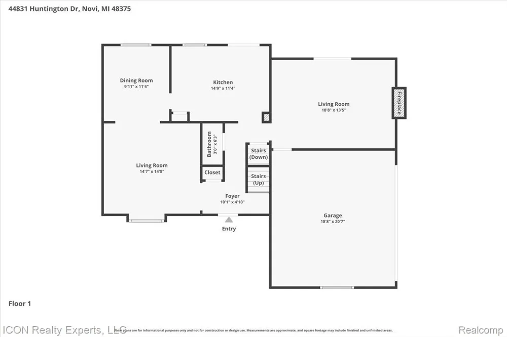 44831 Huntington Drive Novi City, MI 48375