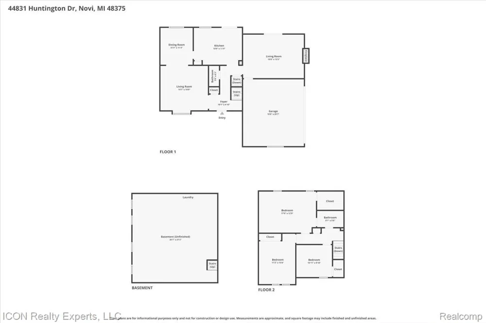 44831 Huntington Drive Novi City, MI 48375