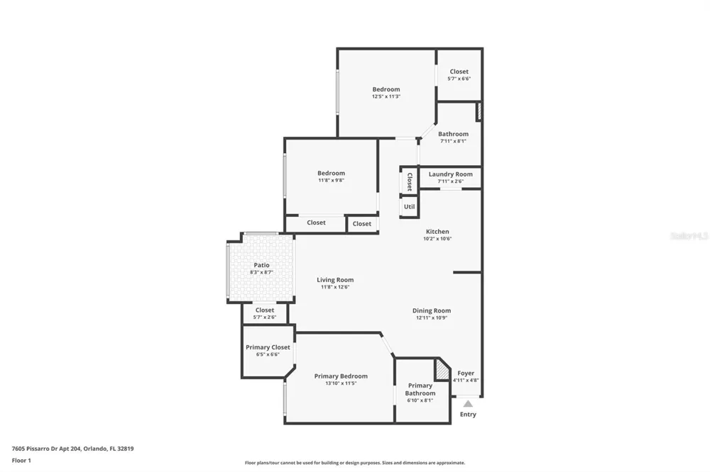 7605 PISSARRO DRIVE #13204 Orlando, FL 32819