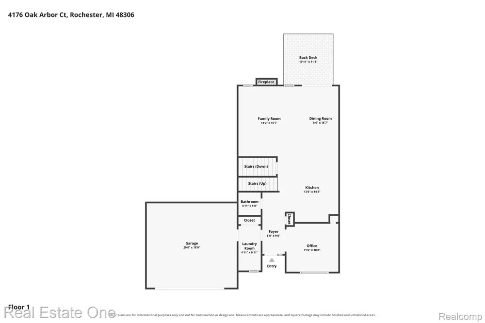 4176 Oak Arbor Court Rochester City, MI 48306