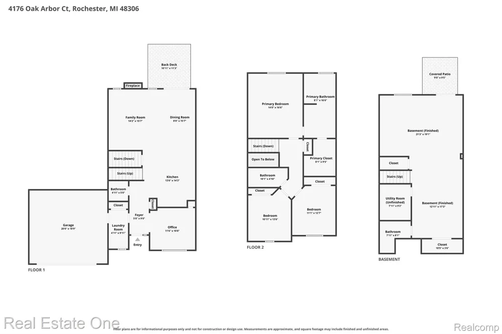 4176 Oak Arbor Court Rochester City, MI 48306