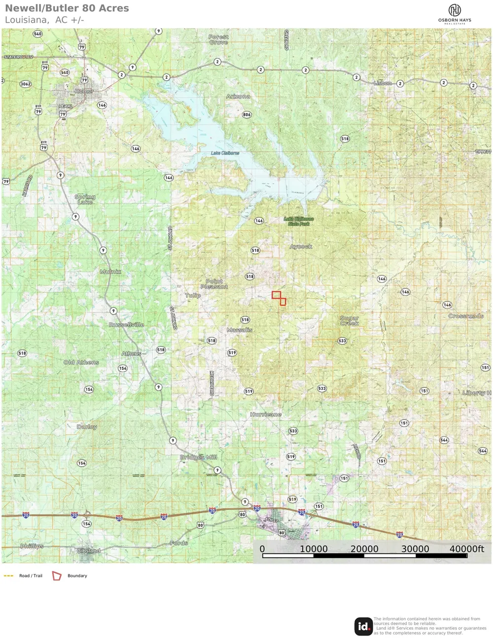 Marsalis Road Homer, LA 71040
