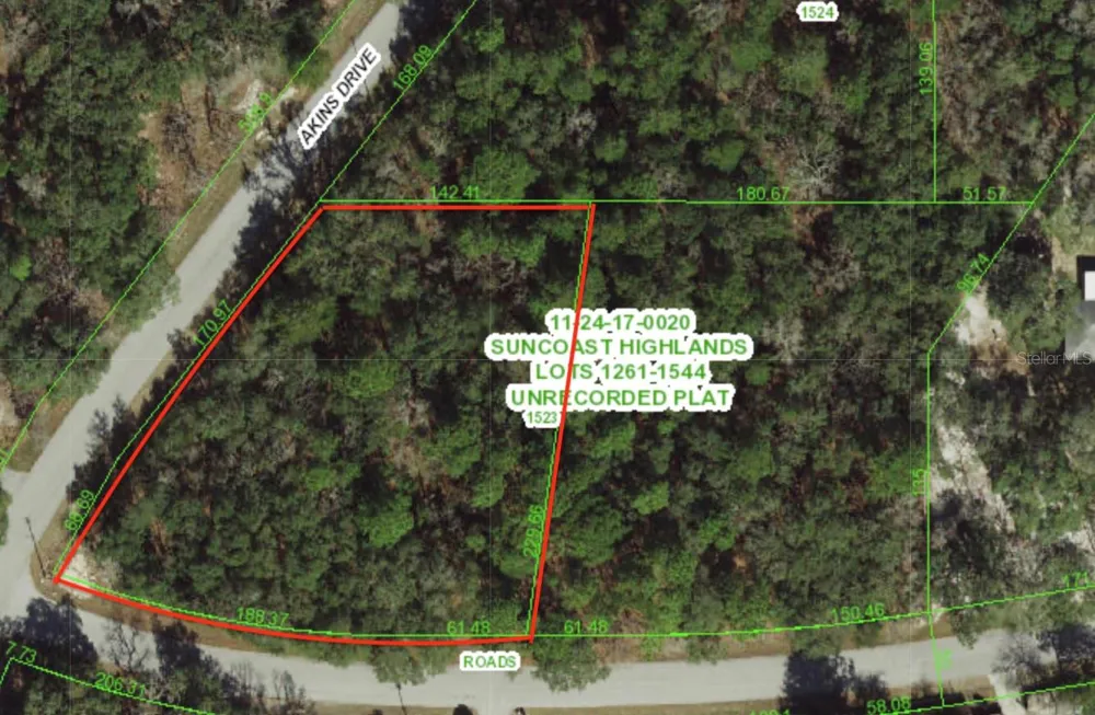 0 AKINS DRIVE Spring Hill, FL 34610