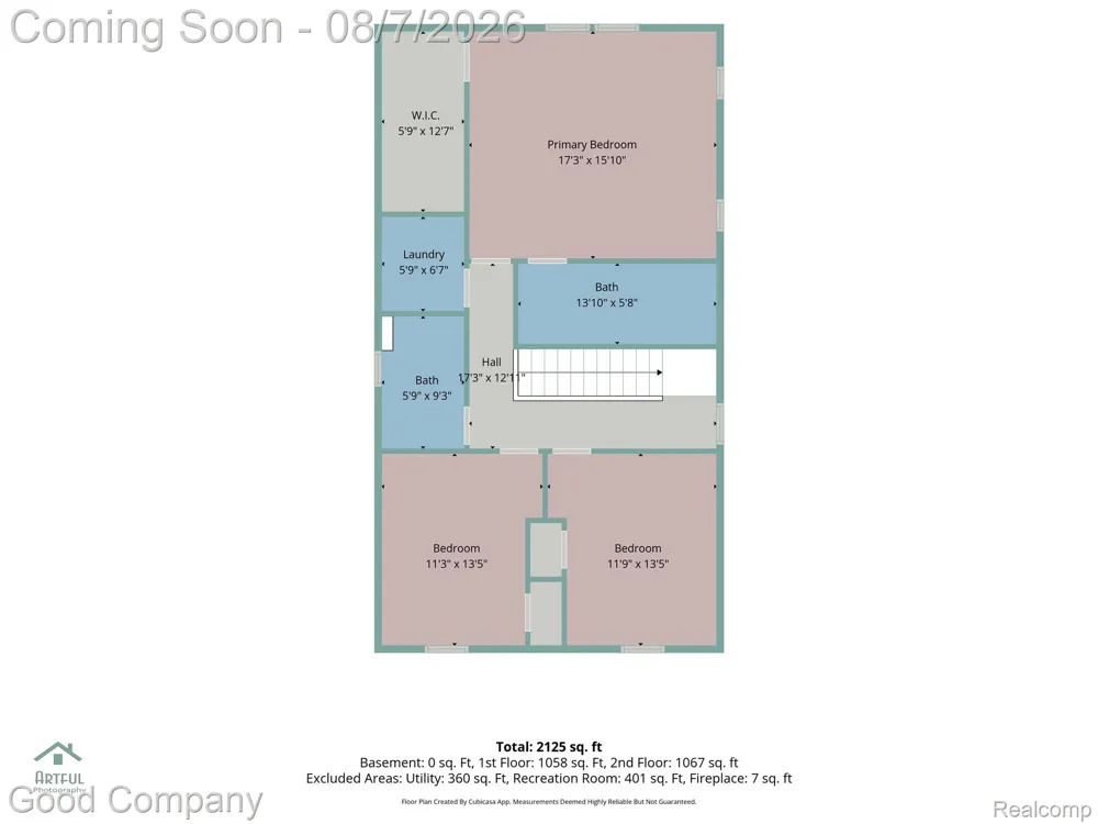 1722 Roszel Street Royal Oak City, MI 48067