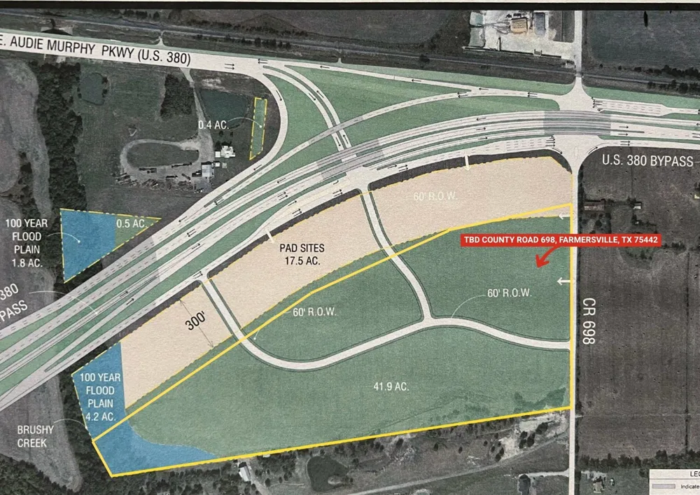 County Road 698 Farmersville, TX 75442