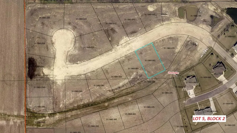 Lot 5 Block 2 Sterling Avenue Worthington, MN 56187