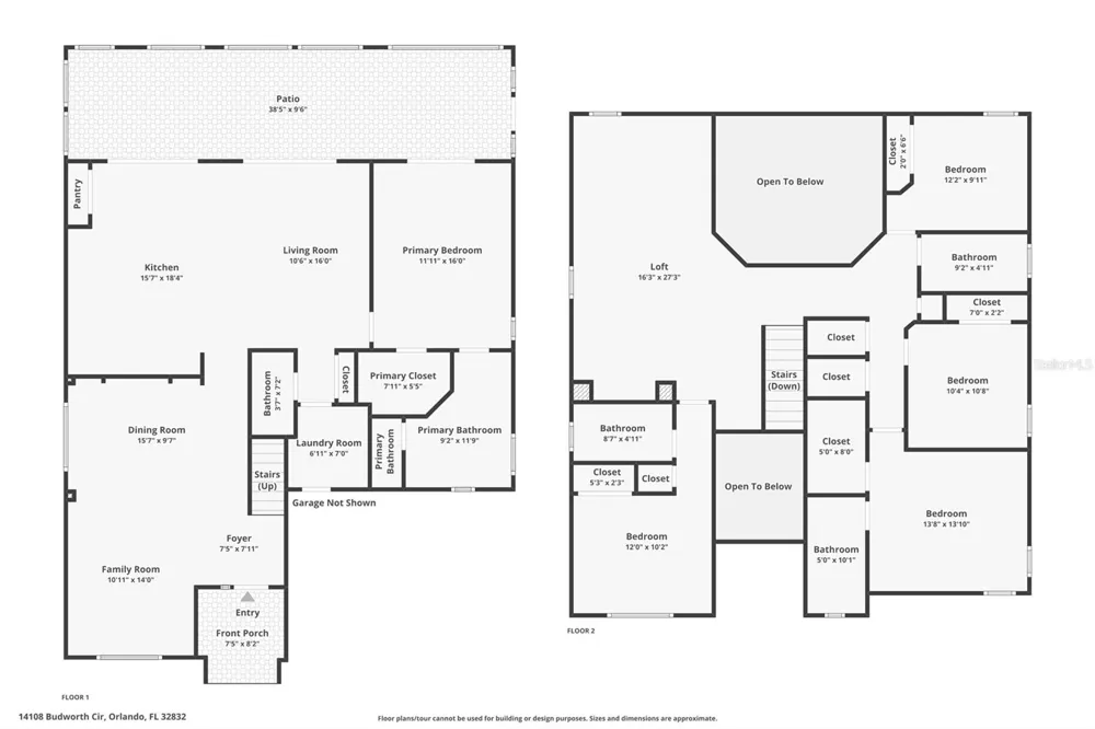 14108 BUDWORTH CIRCLE Orlando, FL 32832