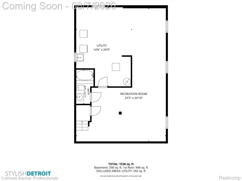 21381 Kipling Street Oak Park City, MI 48237