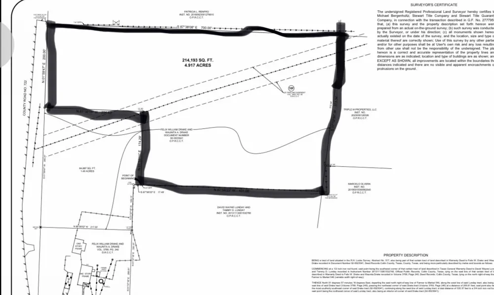 County Road 722 McKinney, TX 75069
