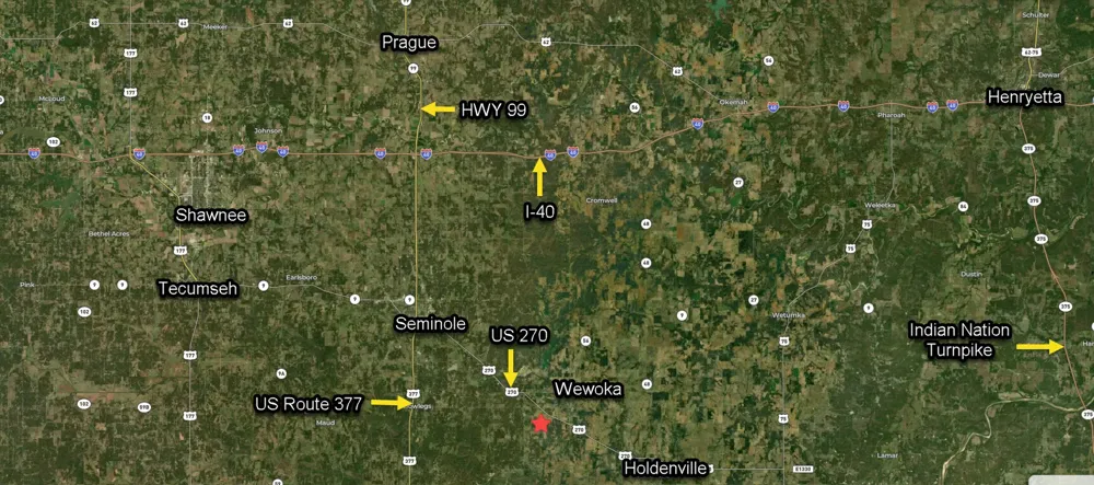 3 364 ROAD Wewoka, OK 74884