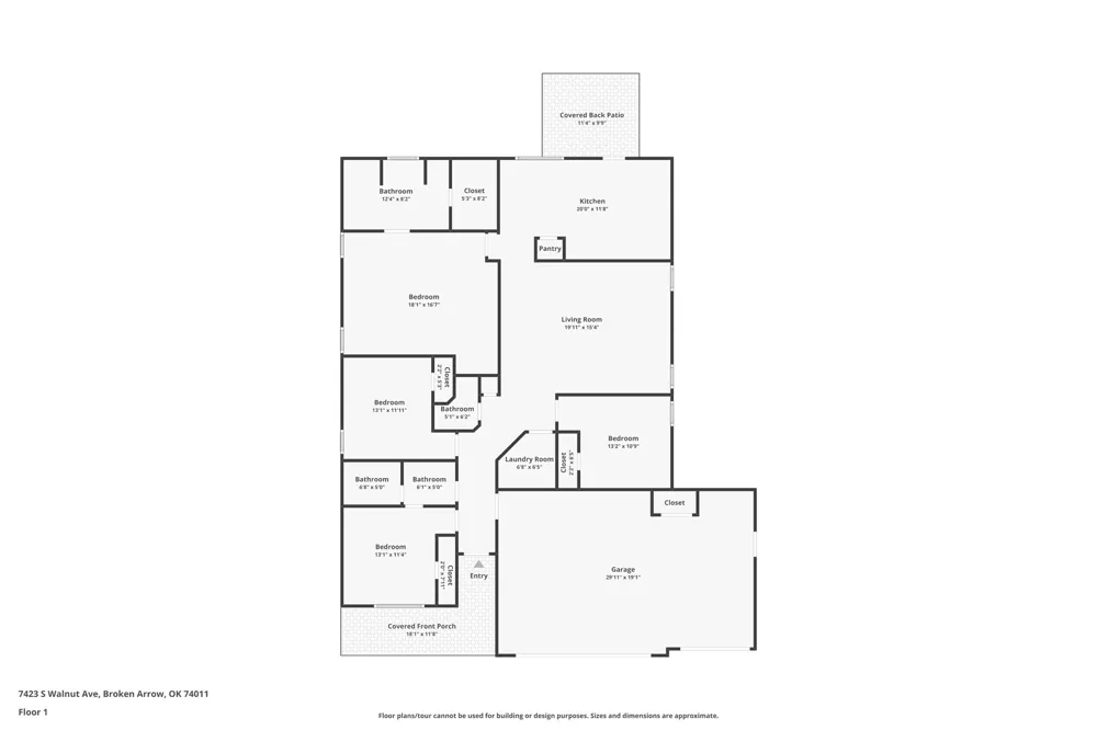 7423 S Walnut Avenue Broken Arrow, OK 74011
