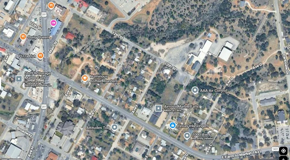 7 Avenue E Avenue Marble Falls, TX 78654