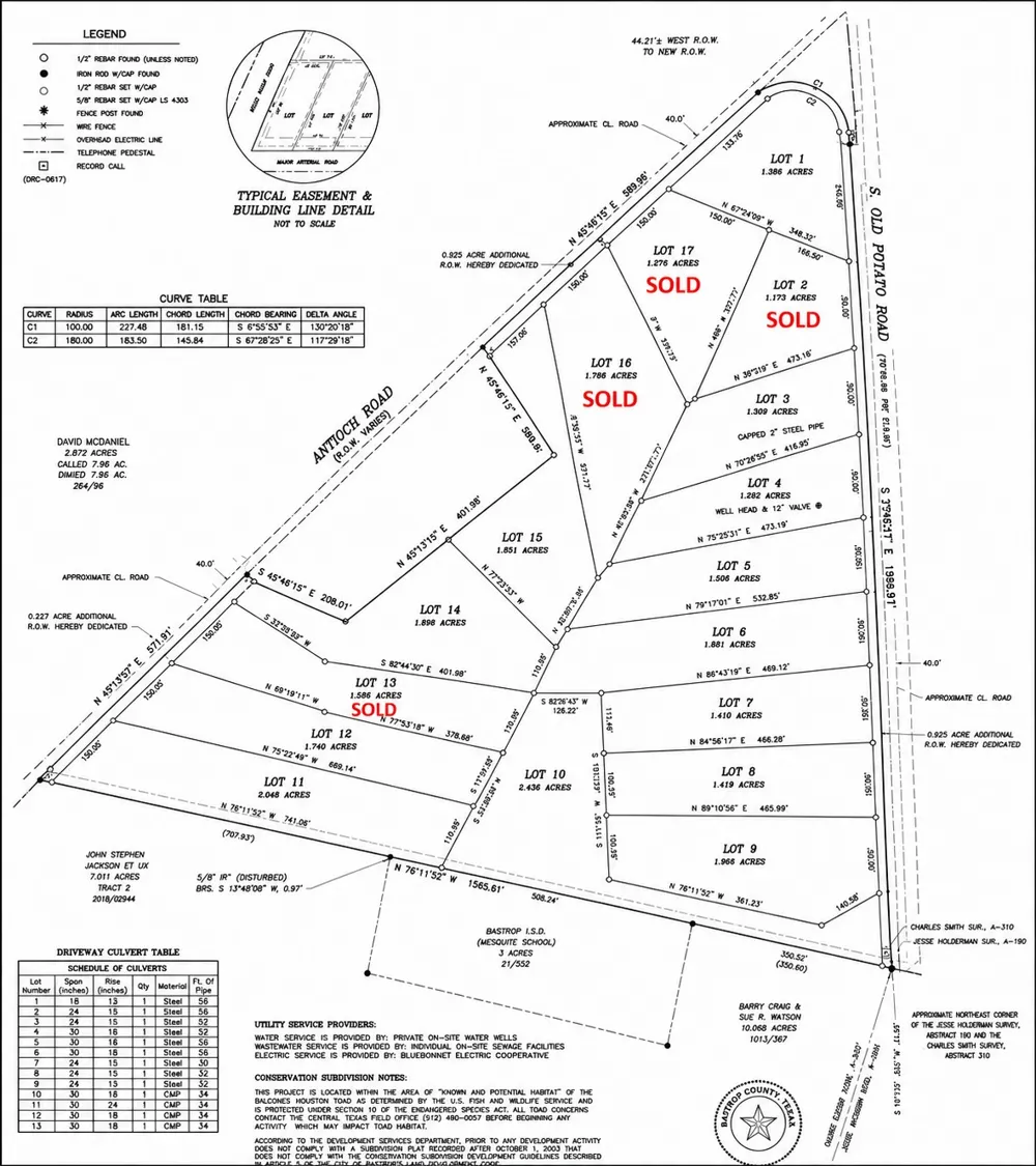 15 Antioch Road Paige, TX 78659