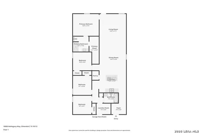 16068 Mahogany Way Elmendorf, TX 78112